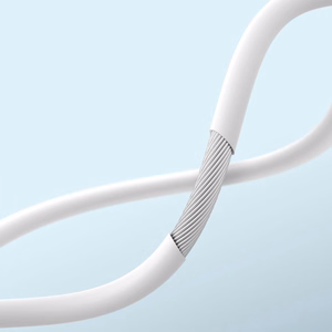Dudao X3C in-ear langalliset USB-C-kuulokkeet 1,2 m - valkoinen