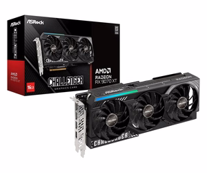 Asrock Radeon RX 9070 XT Challenger 16GB AMD GDDR6 Näytönohjain