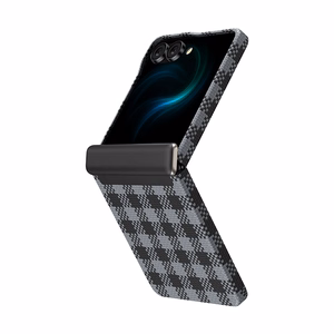 Benks Magnetic Armor Vichy Spin Kevlar -suojakuori 1000D (BK48) Samsung Galaxy Z Flip 7, musta