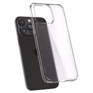 Spigen Ultra Hybrid iPhone 15 Pro Suojakuori - Kirkas Matta