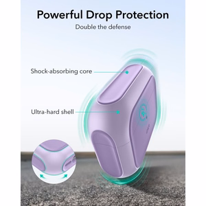 ESR Orbit Halolock MagSafe Suojakuori AirPods Pro:lle - violetti