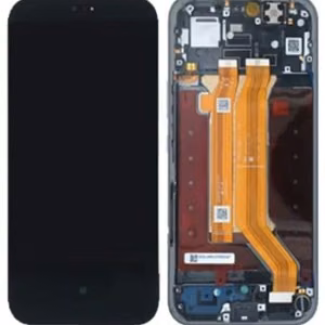 Huawei Honor 600 Lite/600e LCD-näyttö kosketusnäytöllä ja kehyksellä, harmaa, alkuperäinen (huoltopakkaus)