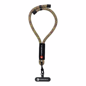 Forcell F-DESIGN R10X40 rannehihna puhelimelle säädettävällä pituudella (max 20cm silmukassa) vihreä vaaleanpunainen violetti