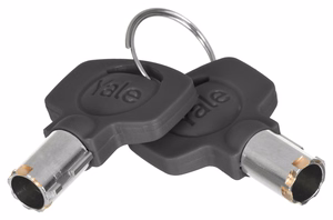 Yale YSV/170/DB2 -vapaasti sijoitettava teräskassakaappi, 3,8 l, musta