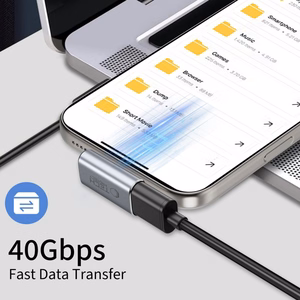 Tech-Protect Ultraboost AA03 USB-C Angled Adapter - Gray