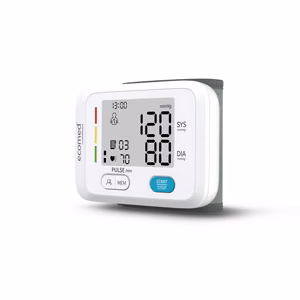 Ecomed by Medisana BW-83E – automaattinen ranneverenpainemittari, 2 käyttäjälle