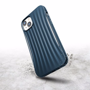 Raptic X-Doria Clutch suojakuori laitteelle iPhone 14 Plus, sininen