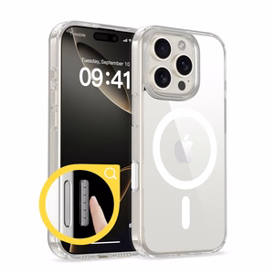 Tech-Protect Flexair Hybrid CC Magsafe iPhone 16 Pro suojakuori - kirkas