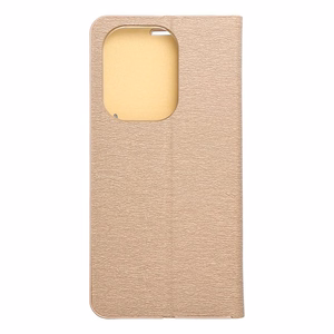 Flip case for Xiaomi Redmi NOTE 13 PRO 4G / POCO M6 PRO 4G Luna Book Gold gold