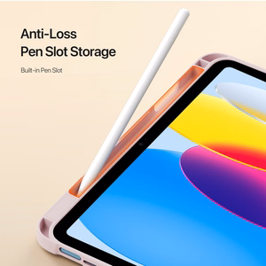 Dux Ducis Vers Suojakuori Apple iPad 10.9 2022/iPad 11 2025 vaaleanpunainen