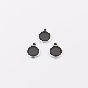 Hopeanvärinen TFO-kameranlinssien suojalasisarja – Apple iPhone 18 Pro Max -puhelimelle
