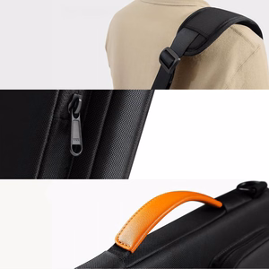 Tech-Protect Defender Bag for Laptop 13-14 - Black and Orange