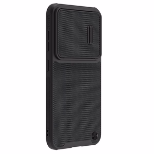 Nillkin Textured S suojakuori Samsung Galaxy S23+:lle panssaroitu kuori kameransuojalla musta