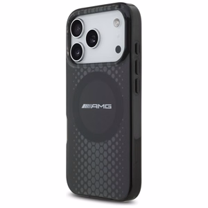 AMG Double Layer Transparent Graphics MagSafe -suojakuori iPhone 17 Pro - musta