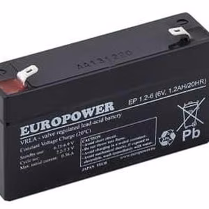 Akku 6V 4,5Ah VRLA EP4.5-6 EUROPOWER EMU