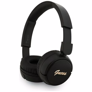 Guess Metal Logo Script kuulokkeet mustat