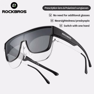 Rockbros SP304 polarisoidut pyöräilylasit - musta