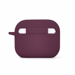 Etteri silikonikotelo AirPods Pro 3 -kuulokkeille, tumma kirsikanpunainen