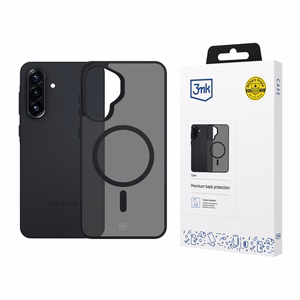 3mk Smoke MagCase -suojakuori Samsung Galaxy A57:lle - harmaa-läpikuultava