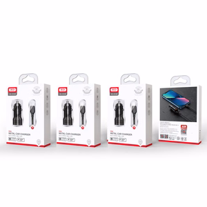 XO auton laturi CC48 2x USB 2,4A musta