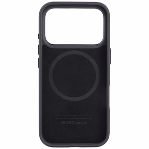Audi -keinonahkasuojakuori laitteelle iPhone 18 Pro / 17 Pro, MagSafe-yhteensopiva – musta