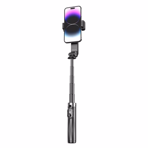 Blavec Selfie Stick Aluminium Fusion P-10 Gimbal tripod + remote control 1 metre (SSFP10G-TRB10) black