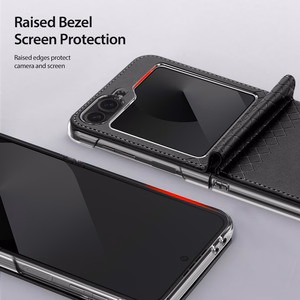 DUX DUCIS suojakuori BRIL Samsung Z Flip7 5G:lle vaaleanpunainen