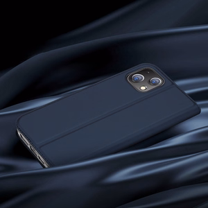 Dux Ducis Skin Pro Holster Flip Cover for iPhone 14 Plus gold