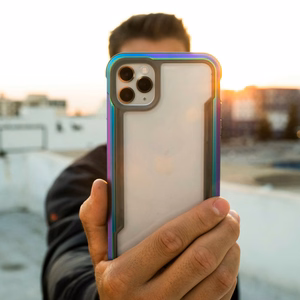 Raptic X-Doria Shield Case iPhone 14 Pro panssaroitu opaali kansi