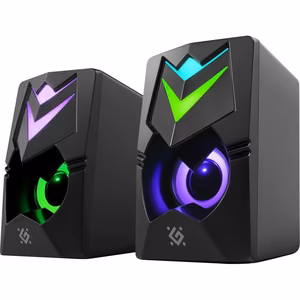 Defender J4 2.0 PC speakers 6W LED USB black