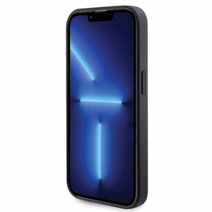 Guess GUHMP14LPSAHMCK Suojakuori iPhone 14 Pro:lle - musta Saffiano MagSafe