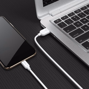 Borofone Cable BX14 LinkJet - USB to Lightning - 2,4A 3 metres white