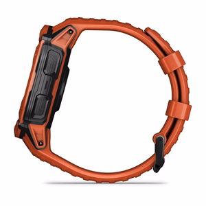 Garmin Instinct 2X Solar 2,79 cm (1,1") MIP, 50 mm, digitaalinen 176 × 176 pikselin kosketusnäyttö, punainen, GPS (satelliitti)