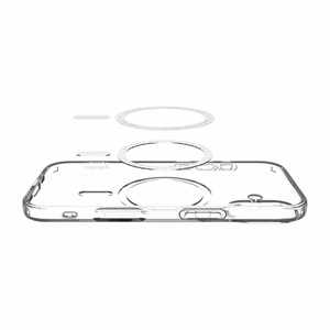 Spigen Liquid Crystal Mag Magsafe Suojakuori iPhone 17:lle Clear/White