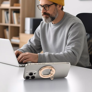Tech-Protect MMR600 Magsafe Puhelinsormustelinen - Kultainen