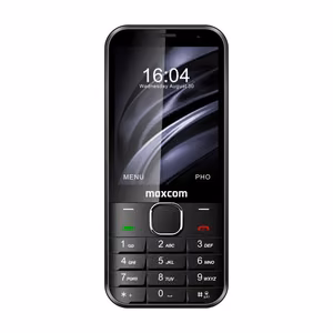 MAXCOM MM 334 SE -matkapuhelin, musta