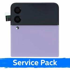 LCD-näyttö Samsung F711 Z Flip3 (ULOMPI) kehyksellä / Lavender / (Service Pack)