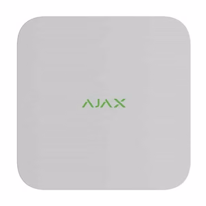 Ajax NVR 8-channel network video recorder, white