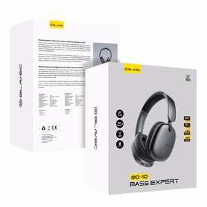 Blavec Over-ear Bluetooth Kuulokkeet BO-10 Bass Expert ANC (BO10-B) musta