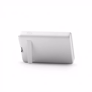 Powerbank Joyroom JR-PBM01 magneettinen 10000mAh 20W jalustalla + Lightning-kaapeli - USB-C - valkoinen
