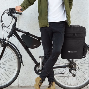 Wozinsky bicycle frame bag, 1.5 l, black (WBB11BK)
