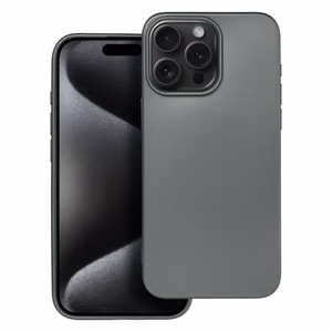 Metallinen Suojakuori iPhone 15 PRO MAX:lle harmaa