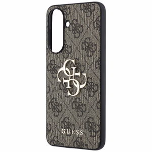 GUESS case for SAMSUNG Galaxy A57 GUHCSA574GMGBR (4G Big Metal Logo) brown