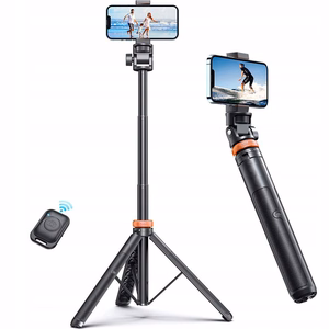 Tech-Protect L03S Bluetooth selfie stick with remote control, tripod up to 148cm and 180 head - white