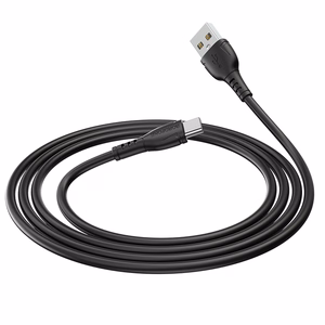 Borofone kaapeli BX51 Triumph - USB - Type-C - 3A 1 metri musta