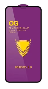Karkaistu lasi 11D Full Glue Apple iPhone 6 Plus/6S Plus musta bulk