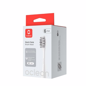 Oclean Professional Gum Care -harjaspäät 6 kpl W06, valkoiset