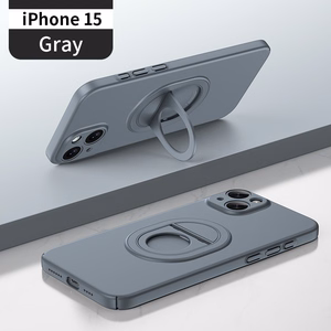 Tel Protect Magnetic Elipse Case for Iphone 15 grey