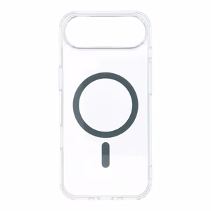Suojakuori iPhone 17 AIR:lle Drop Glue Colorful Ring Mag Cover MagSafe-yhteensopiva harmaa