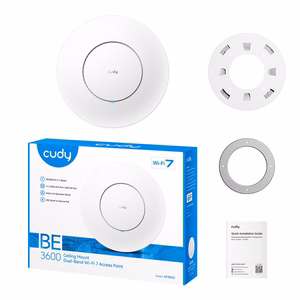 Cudy AP3600 langaton tukiasema 2882 Mbit/s valkoinen
